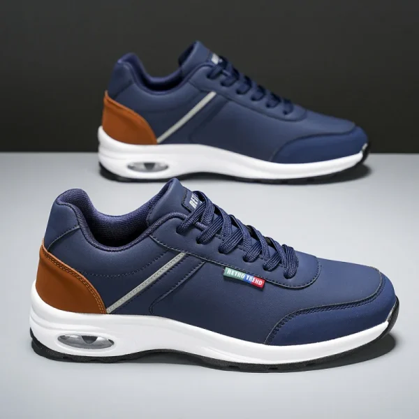 Men's Shoes Lightweight Soft Sole Classic Waterproof Sneakers Outdoor Comfortable Tennis Shoes for Men - Image 3