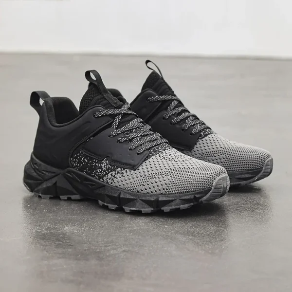2025 Men's Run Sneaker lace up Walking Tennis Shoes Supportive Sports Road Running Shoes shoes tenis masculino sneakers - Image 3