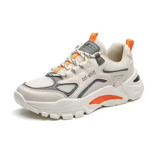 Men's Sports Shoes Casual Running Shoes Breathable Mesh Shoes Walking Basketball Sneakers Thick Soled Height increasing Shoes - Image 3