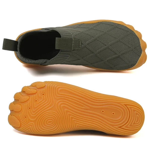 2025 Men Wider Shoes Breathable Mesh Men Barefoot Wide-toed Shoes New Flats Soft Zero Drop Sole Wider Toe Sneakes Big Size 39-46 - Image 2