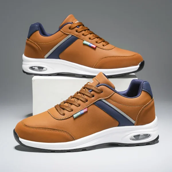 Men's Shoes Lightweight Soft Sole Classic Waterproof Sneakers Outdoor Comfortable Tennis Shoes for Men - Image 2