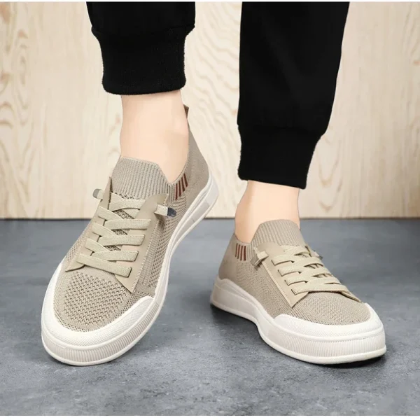 Shoes Men's Summer 2025 New Edition Men's Shoes Solid Color Casual Canvas Shoes Breathable Single free shipping shoes - Image 6