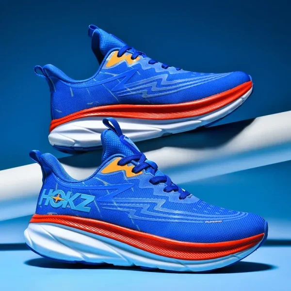 Men's Running Shoes Luxury shoes Jogging Breathable Outdoor Non-Slip Cushioning Trainer Race Sneakers Mesh Couple Off-road Shoes - Image 6