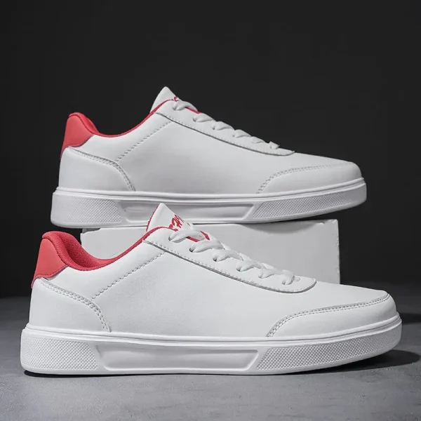 2025 Men White Shoes Couple Casual Skateboard Shoes Comfortable Sneakers Lightweight Walking Women Tenis Shoes Plus Size 36-46 - Image 3