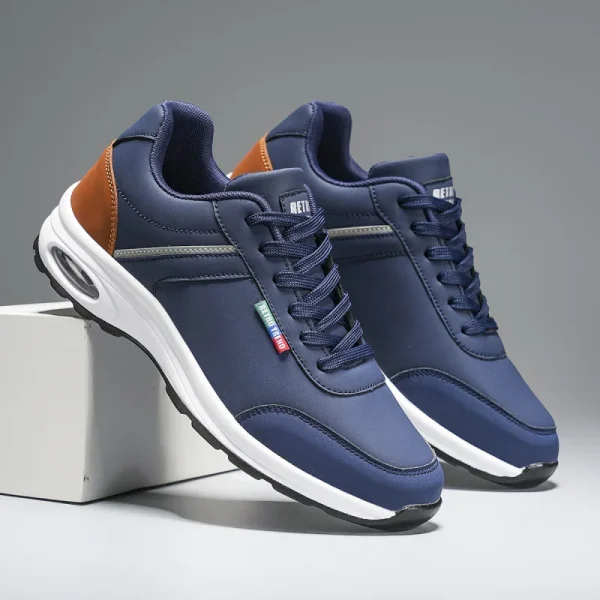 Men's Shoes Lightweight Soft Sole Classic Waterproof Sneakers Outdoor Comfortable Tennis Shoes for Men - Image 4