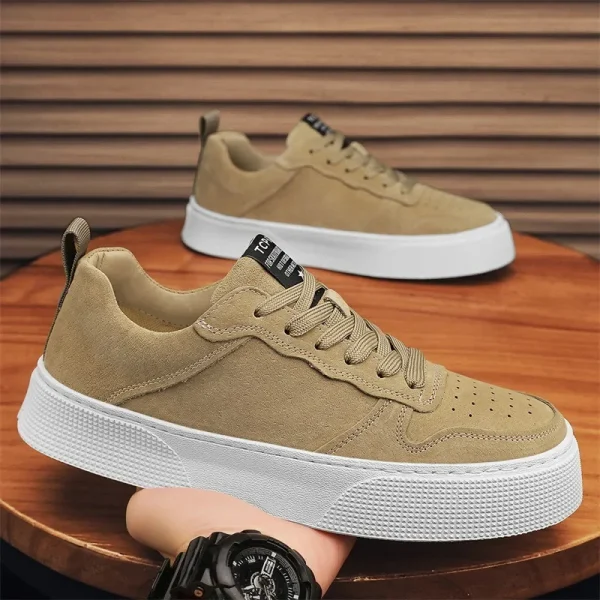 Trend Men's Casual Sneakers Lightweight Flat Shoes Comfortable Non Slip Running Shoes Soft Sole Vulcanized Shoes for Men Zapatos - Image 5