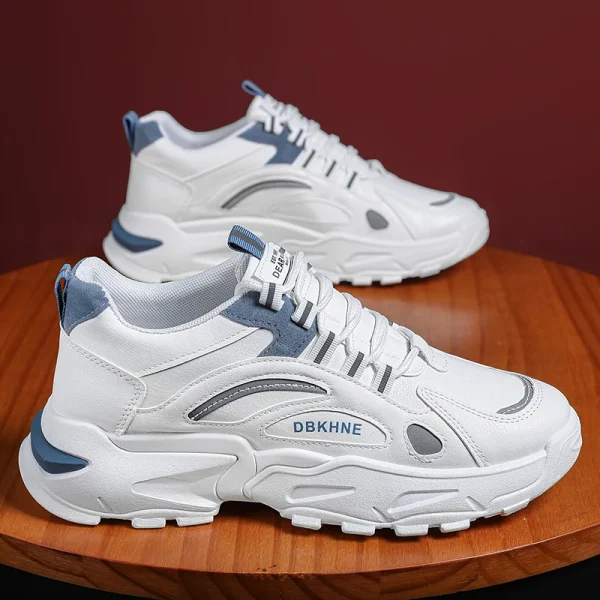Men's Shoes Spring and Summer Canvas Breathable Casual Board Shoes Men's 2024 New Fashion Trend Low White Shoes Sneakers - Image 4