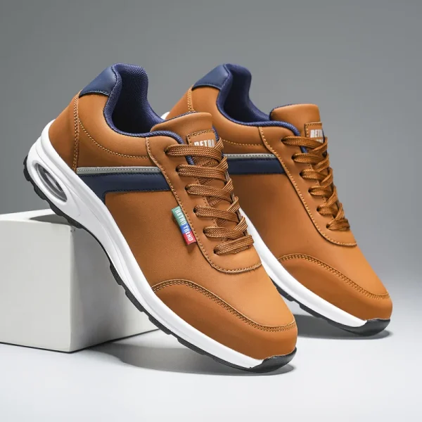 Men's Shoes Lightweight Soft Sole Classic Waterproof Sneakers Outdoor Comfortable Tennis Shoes for Men - Image 5