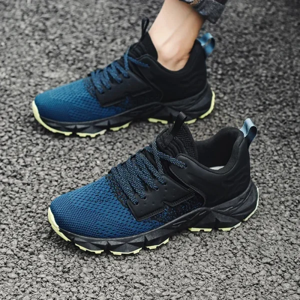 2025 Men's Run Sneaker lace up Walking Tennis Shoes Supportive Sports Road Running Shoes shoes tenis masculino sneakers - Image 5