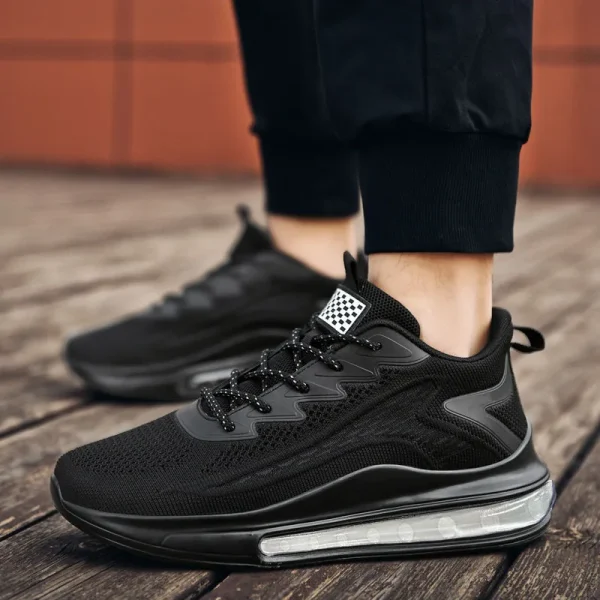 Men's Vulcanized Walking Running Shoes Unisex Casual Lightweight Casual Shoes Tennis Shoes Sneakers Breathable Fashion Sneakers - Image 4