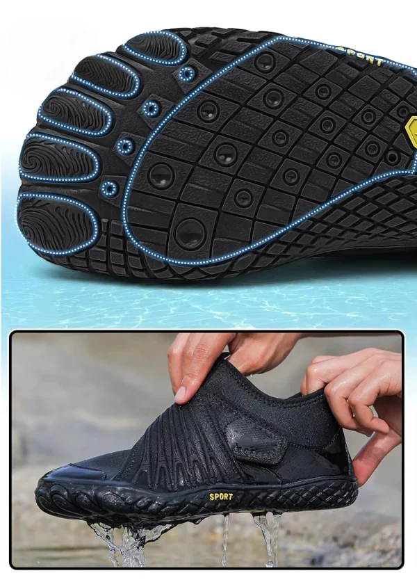 Women's Yoga Swimming Indoor Wading Shoes Light Water Shoes Soft Beach Sneakers Men Non-Slip Fast Drying Sports Outdoor Shoes - Image 4