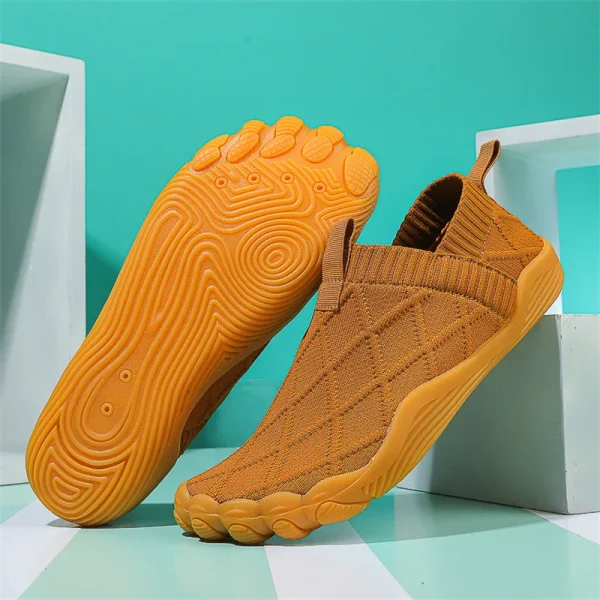 2025 Men Wider Shoes Breathable Mesh Men Barefoot Wide-toed Shoes New Flats Soft Zero Drop Sole Wider Toe Sneakes Big Size 39-46 - Image 4