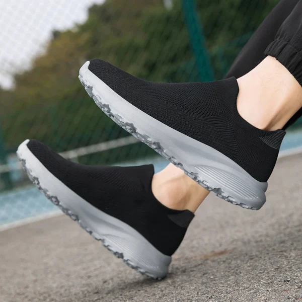 Hot Sale Men Casual Shoes Ultralight Comfortable Running Shoes Unisex Men Sock Mouth Sneakers Tenis Masculino Zapatilla - Image 4