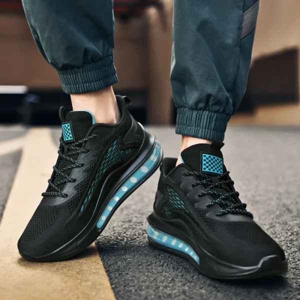 Men's Vulcanized Walking Running Shoes Unisex Casual Lightweight Casual Shoes Tennis Shoes Sneakers Breathable Fashion Sneakers - Image 3